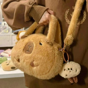 Capy Couture Plush Handbag - Bear Hugs