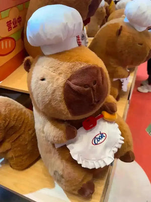 Capybara Chef Plushie (45 cm) - Bear Hugs