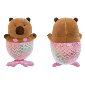Capybara Mermaid Plush Toy - Bear Hugs