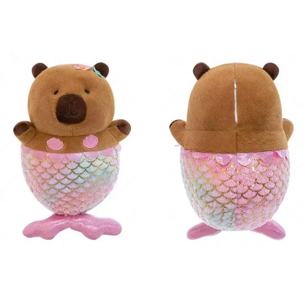 Capybara Mermaid Plush Toy - Bear Hugs