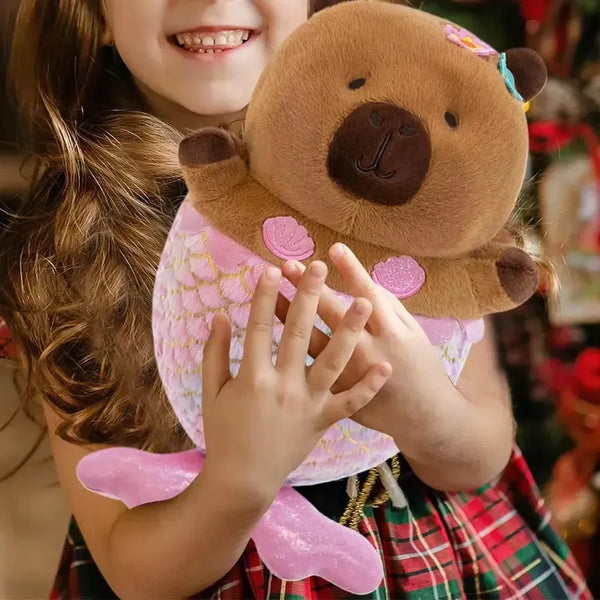 Capybara Mermaid Plush Toy - Bear Hugs