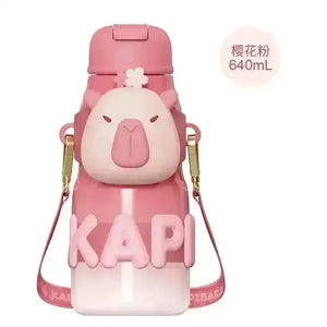 Capybara Squeezy Insulated Bottle (650 ml) - Bear Hugs