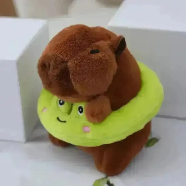 Capybara Swimming Ring Keychain - Bear Hugs