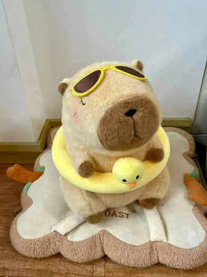Capybara Swimming Ring Plushie (40 cm) - Bear Hugs