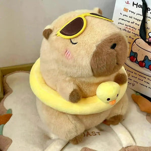 Capybara Swimming Ring Plushie (40 cm) - Bear Hugs