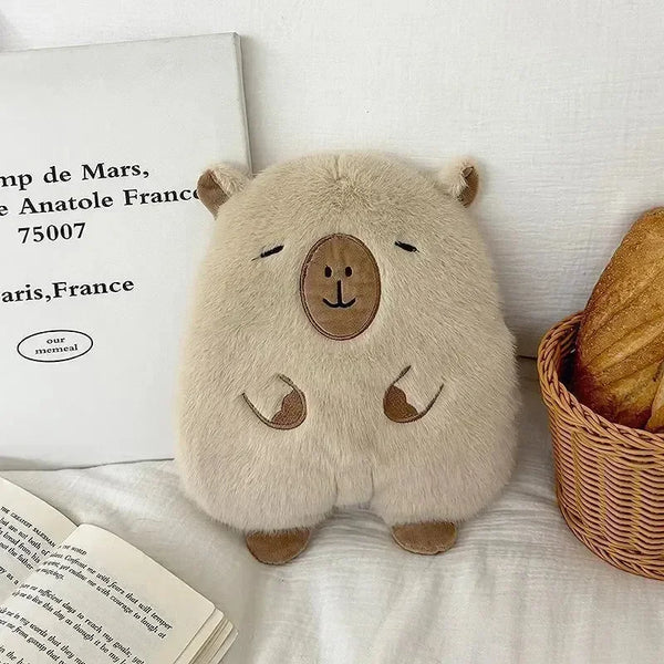 CapyWarm Plush Hot Water Bag - Bear Hugs