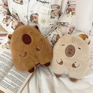 CapyWarm Plush Hot Water Bag - Bear Hugs