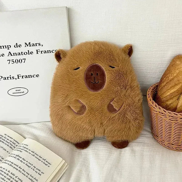 CapyWarm Plush Hot Water Bag - Bear Hugs