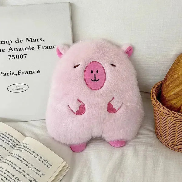 CapyWarm Plush Hot Water Bag - Bear Hugs