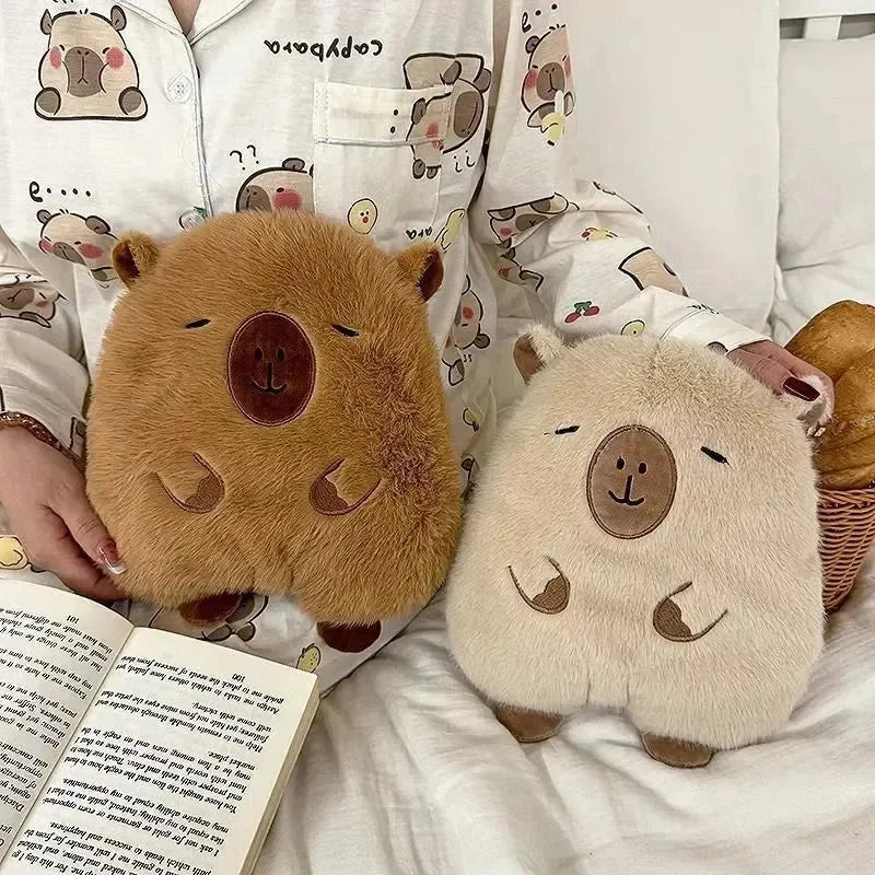 CapyWarm Plush Hot Water Bag - Bear Hugs