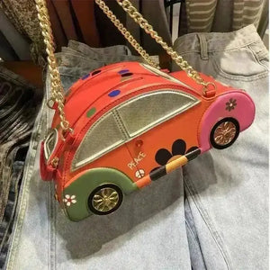 Car Shaped Novelty Bag - Bear Hugs