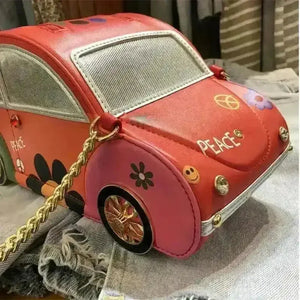 Car Shaped Novelty Bag - Bear Hugs