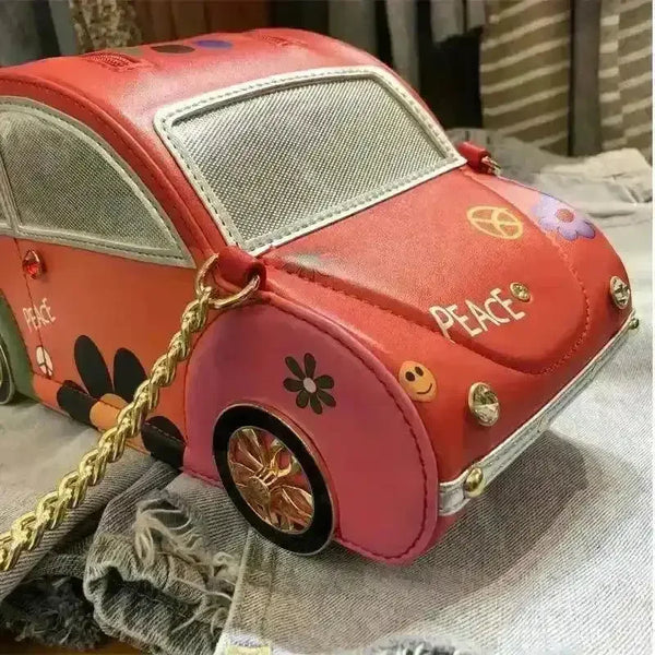 Car Shaped Novelty Bag - Bear Hugs