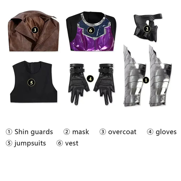 Card Shark Gambit Cosplay Costume - Bear Hugs