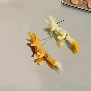 Cartoon Cute Fox Stud Earrings - Bear Hugs