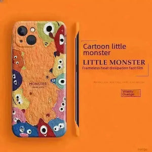 Cartoon Little Monster Case (For iPhones) - Bear Hugs