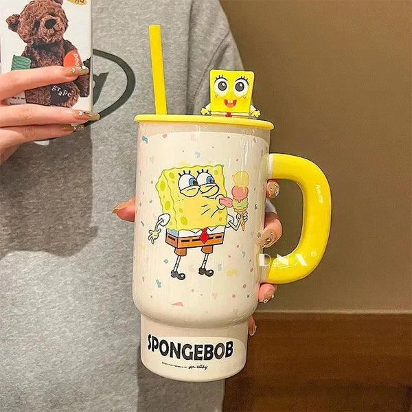 Cartoon Mega Ceramic Mugs (850 ml) - Bear Hugs