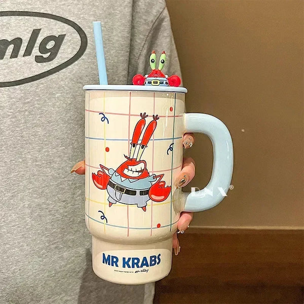 Cartoon Mega Ceramic Mugs (850 ml) - Bear Hugs