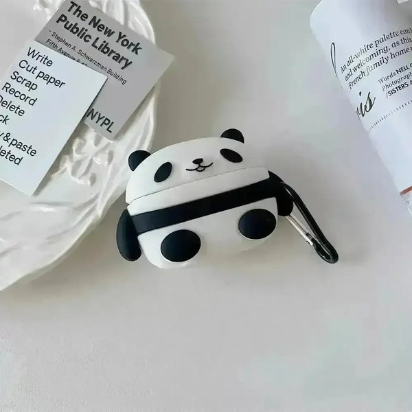 Cartoon Panda Silicon Case (For Airpods) - Bear Hugs