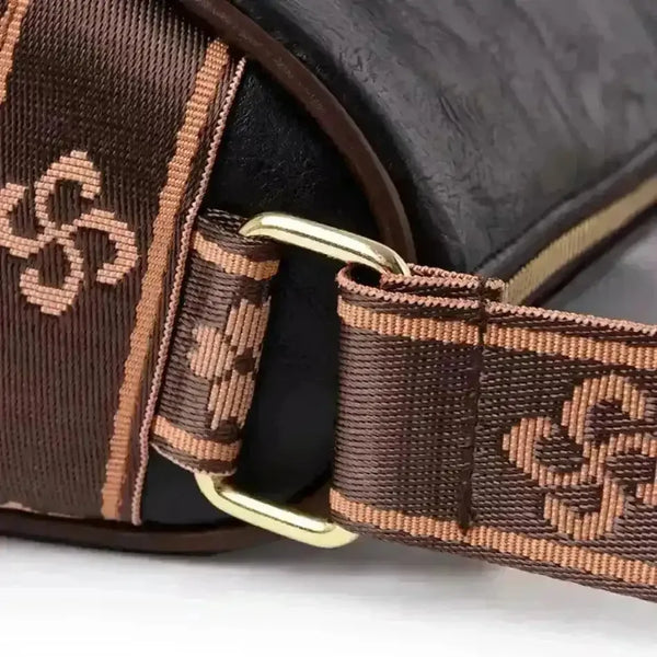 Casual Retro Soft Leather Handbag - Bear Hugs