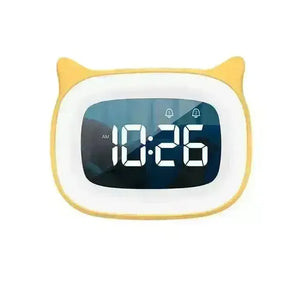 Cat Ears Alarm Clock with Night Light - Bear Hugs