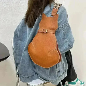 Cat Shaped Casual Backpack - Bear Hugs