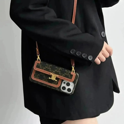 Celine Luxury Bag Phone Case (For iPhones) - Bear Hugs
