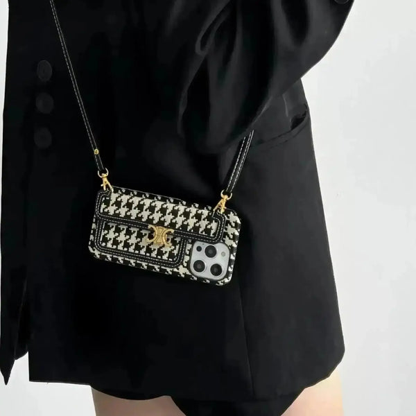 Celine Luxury Bag Phone Case (For iPhones) - Bear Hugs