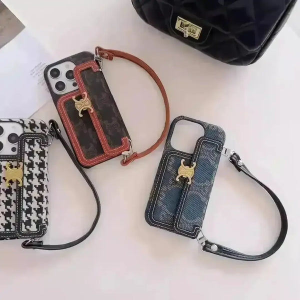 Celine Premium Bag Phone Case (For iPhones) - Bear Hugs