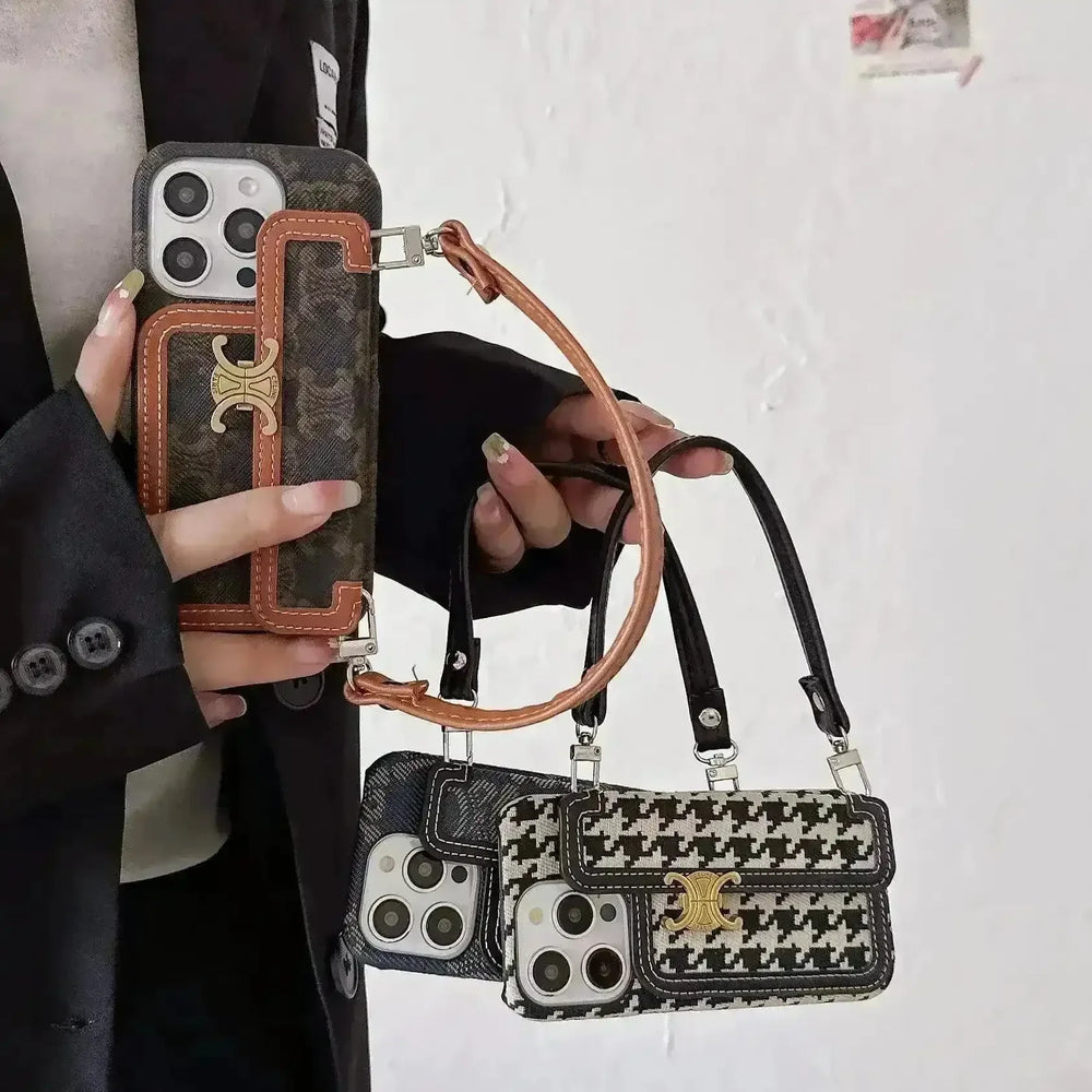 Celine Premium Bag Phone Case (For iPhones) - Bear Hugs