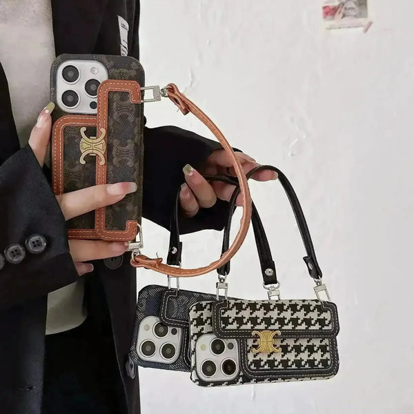 Celine Premium Bag Phone Case (For iPhones) - Bear Hugs