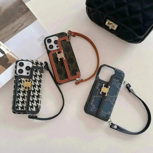 Celine Premium Bag Phone Case (For iPhones) - Bear Hugs