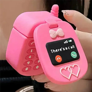 Cellphone Flip Mirror Case (For Airpods) - Bear Hugs