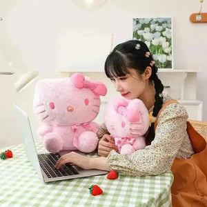 Cherry Blossom Hello Kitty Plushie - Bear Hugs