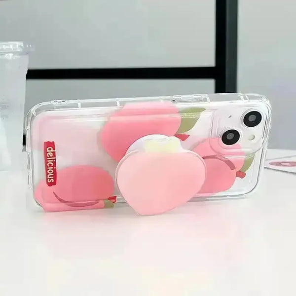 Cherry Peach Phone Case (For Samsung) - Bear Hugs