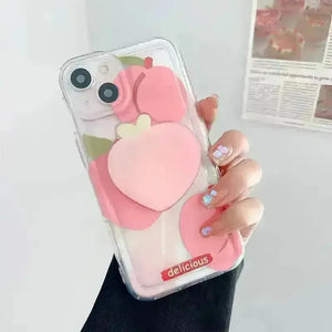 Cherry Peach Phone Case (For Samsung) - Bear Hugs