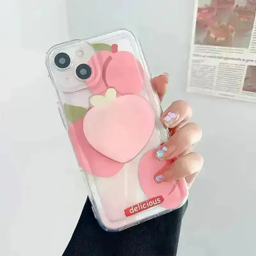 Cherry Peach Phone Case (For Samsung) - Bear Hugs
