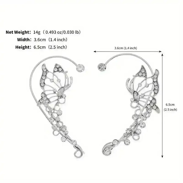 Chic Butterfly Fairy Ear Clip - Bear Hugs