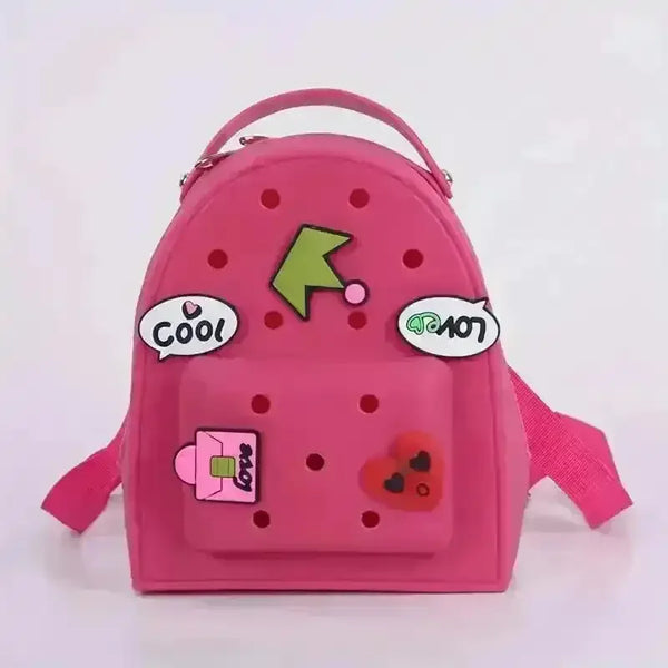 Chic EVA Rubber Backpack - Bear Hugs
