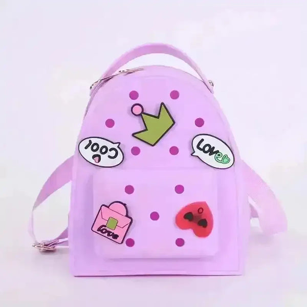 Chic EVA Rubber Backpack - Bear Hugs