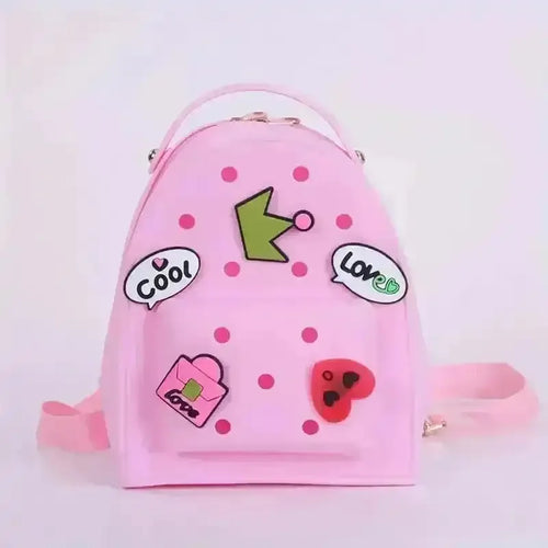 Chic EVA Rubber Backpack - Bear Hugs