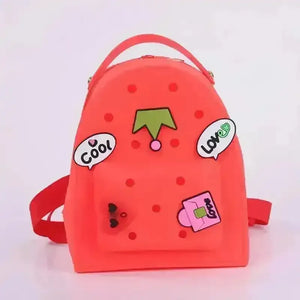 Chic EVA Rubber Backpack - Bear Hugs