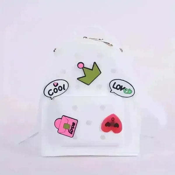 Chic EVA Rubber Backpack - Bear Hugs
