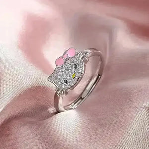 Chic Lucid Hello Kitty Adjustable Ring - Bear Hugs