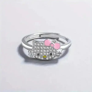 Chic Lucid Hello Kitty Adjustable Ring - Bear Hugs