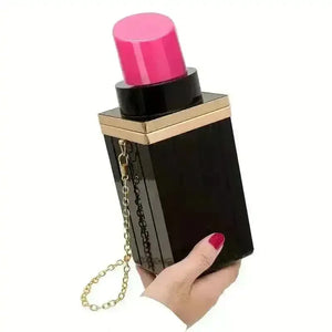 Chic Mini Lipstick Shaped Crossbody Bag - Bear Hugs