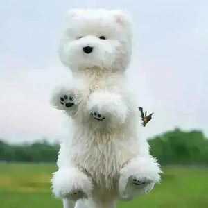 Chongker Westie White Dog Backpack - Bear Hugs