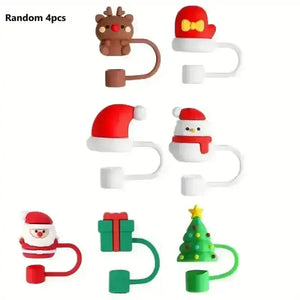 Christmas Festive Silicon Toppers for Stanley Cup - Bear Hugs