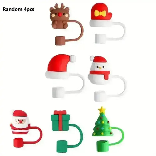 Christmas Festive Silicon Toppers for Stanley Cup - Bear Hugs