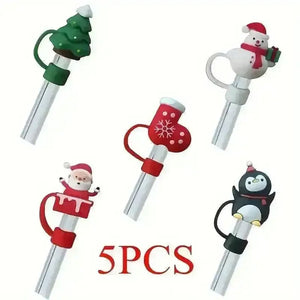 Christmas Festive Silicon Toppers for Stanley Cup - Bear Hugs